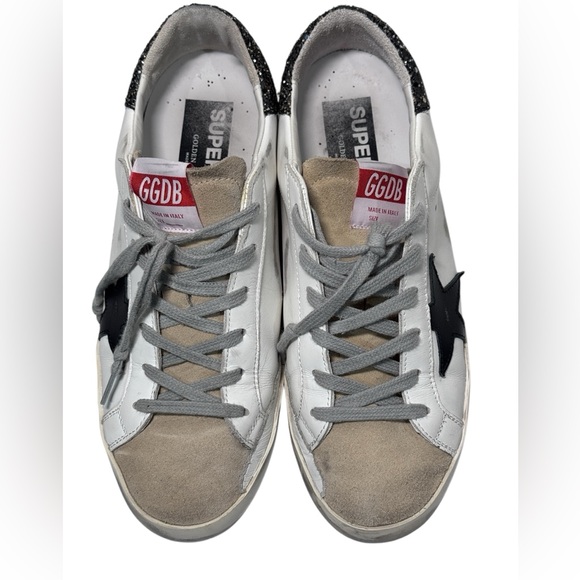 Golden Goose Super Star Suede Toe Glitter
Heel Size 40. - Picture 3 of 13